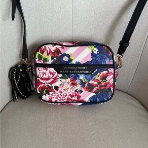 Victoria's Secret Multicolor Floral Crossbody Bag